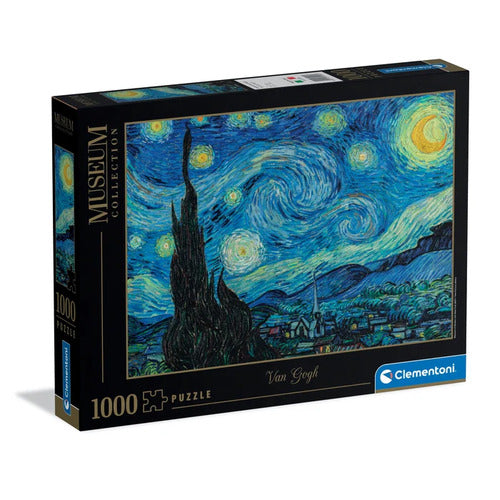 39995 PUZZLE 1000 HQC MUSEUM - THE STARRY NIGHT