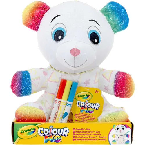 CREATIVO 4026323 Colora il tuo pelouche orsetto