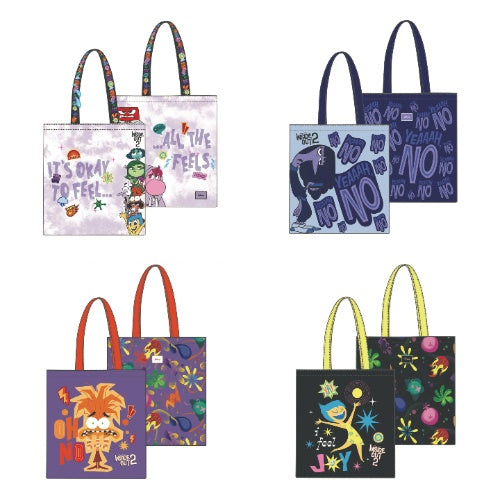 TEMPO LIBERO 40J202500-000 TOTE BAG VERTICALE INSIDE OUT 2,ASST.