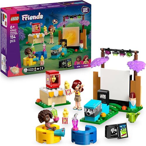 Lego Friends 42642 Movie night dell'amicizia