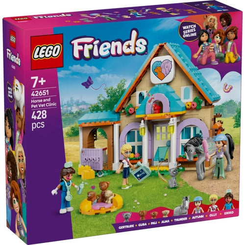 Lego Friends 42651 Cavallo e clinica veterinaria