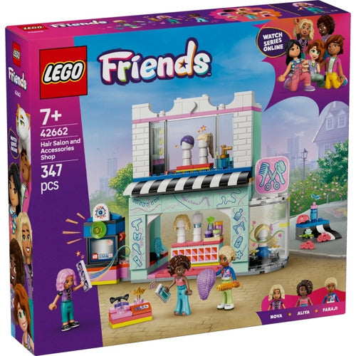 Lego Friends 42662 Parrucchiere e Negozio di accessori