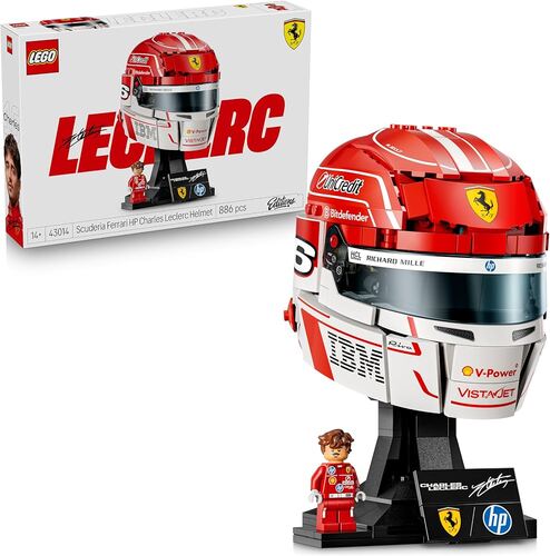 Lego Editions 43014 Scuderia Ferrari Hp C.Leclerc Helmet