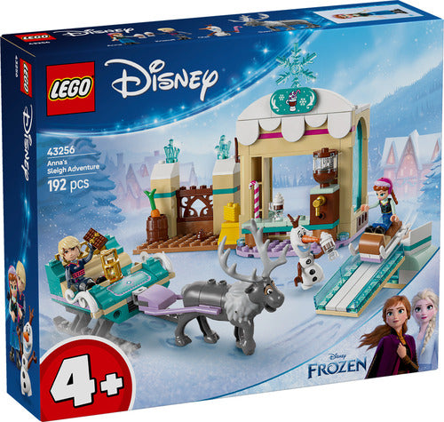 Lego Disney Princess 43256 Avventura sulla slitta di Anna