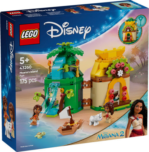 Lego Disney 43260 Divertimento sull'isola di Vaiana