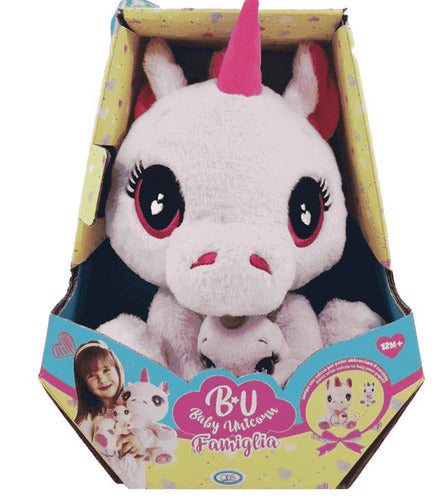 43556 MY VIP - BABY UNICORN LA FAMIGLIA PELUCHE