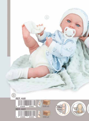 469 BAMBOLA MINI BABY BUBBLE B 35-40CM