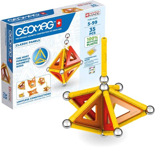 470 Costruzioni  Geomag CLASSIC PANELS GREEN Line - 35 pcs