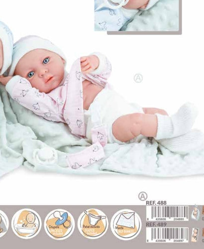 489 BAMBOLA MINI BABY BUBBLE A 35-40CM