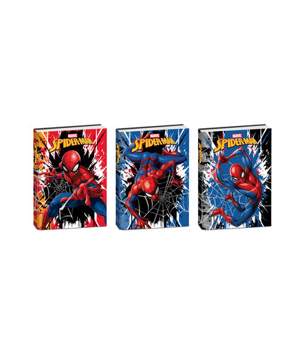 SCUOLA 502902600-000 DIARIO 10M #SPIDER-MAN SINGOLO,3 VARIANTI
