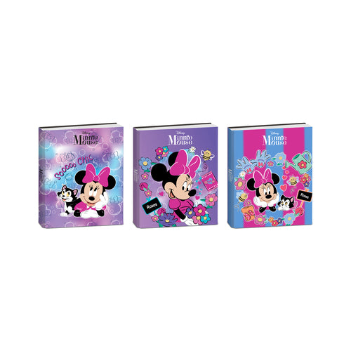 SCUOLA 50C502600-000 DIARIO 10M #MINNIE SINGOLO,3 VARIANTI