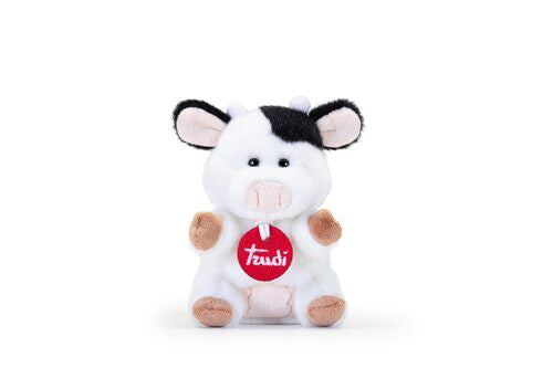 51344 Peluche trudino mucca 8x14x8cm