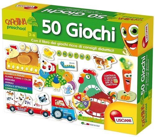 EDUCATIVO 53186 CAROTINA PENNA PARLANTE 50 GIOCHI