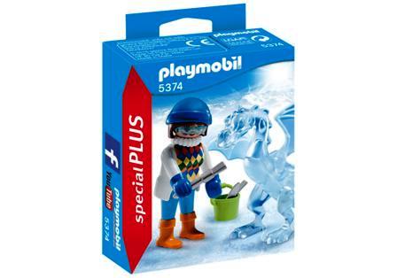 Playmobil 5374 ARTISTA CON SCULTURA DI GHIACCIO