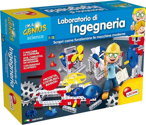 SCIENZA 56279 I'M A GENIUS LABORATORIO DI INGEGNERIA
