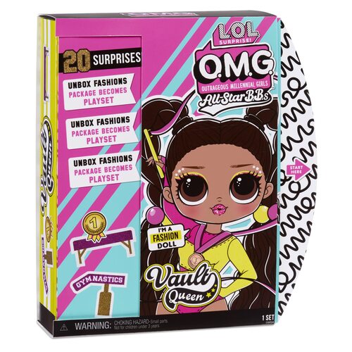 577515EUC BAMBOLA LOL OMG SPORTS - VAULT QUEEN