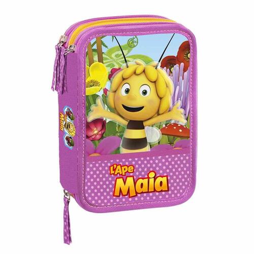 SCUOLA 59851 ASTUCCIO 3ZIP CON PENNA CANCELLIK APE MAIA