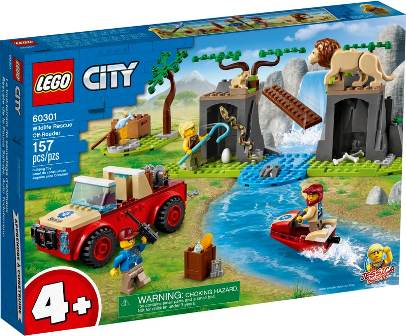 Lego City 60301 Fuoristrada di soccorso animale
