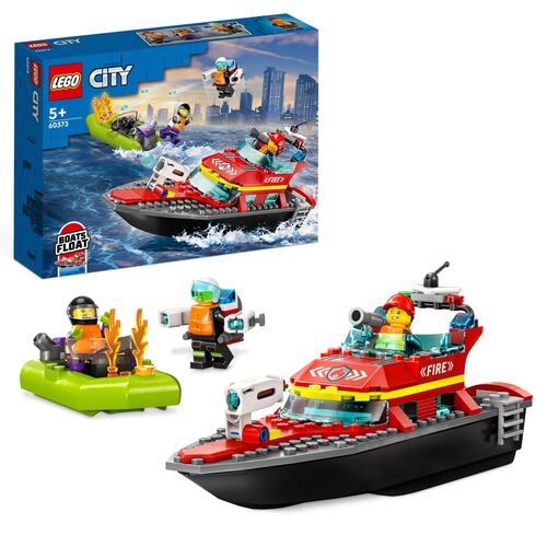 Lego City 60373 Barca socc.antincendio
