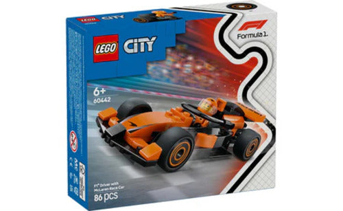 Lego City 60442 Pilota e monoposto McLaren F1