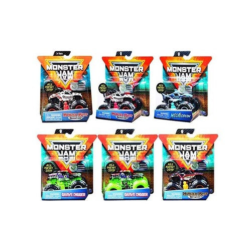 6044941 MONSTER JAM SINGOLO 1:64 - 6 VARIANTI