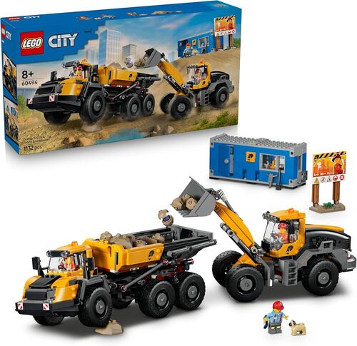Lego City 60494 Camion ribaltabile e pala meccanica