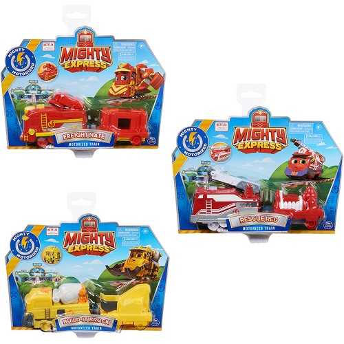 6060199 MIGHTY EXPRESS TRENI BASIC SINGOLO - 3 VARIANTI