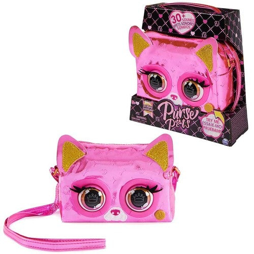 6065589 PURSE PETS BORSETTE IN VERS.METALLICA ROSA
