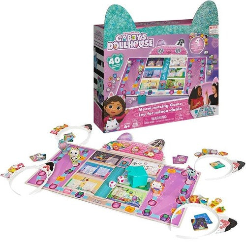 GIOCO DI SOCIETA' 6065769 GABBY'S DOLLHOUSE IL GIOCO SUPER MIAO