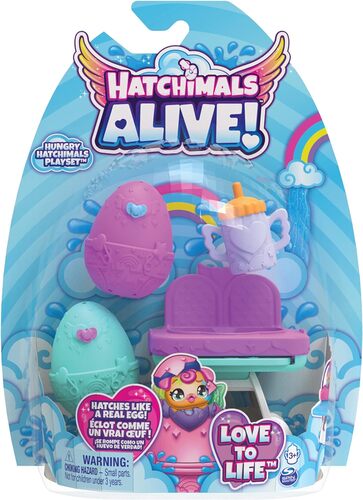 6067740 HATCHIMALS 2 PERSONAGGI CON SEGGIOLONE
