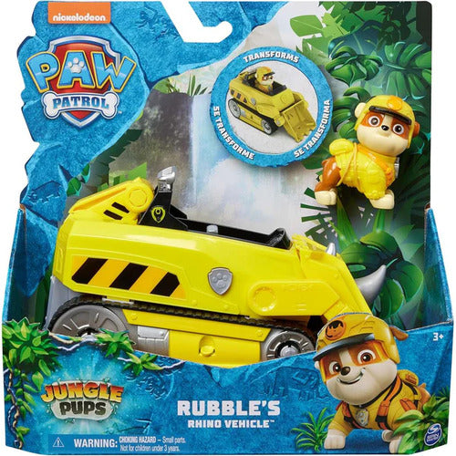6067761 PAW PATROL Veicolo Tematizzato Giungla Rubble