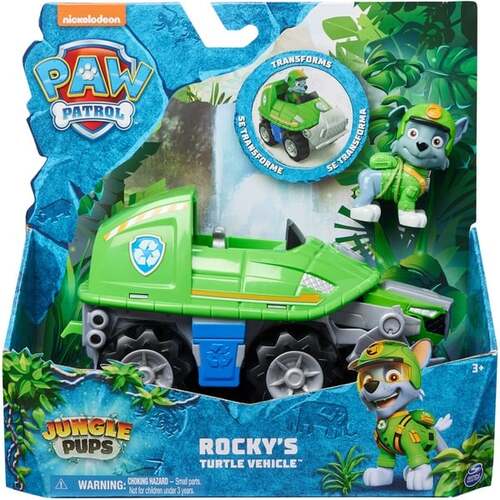 6067763 PAW PATROL Veicolo Tematizzato Giungla Rocky