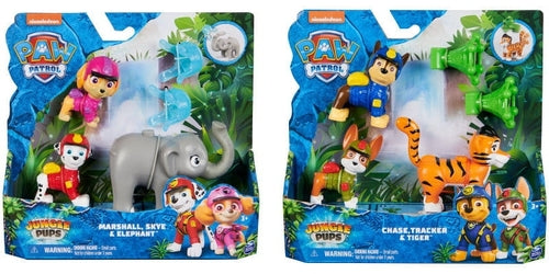 6068080 PAW PATROL Cuccioli Hero Pups Giungla singolo, 2 varianti