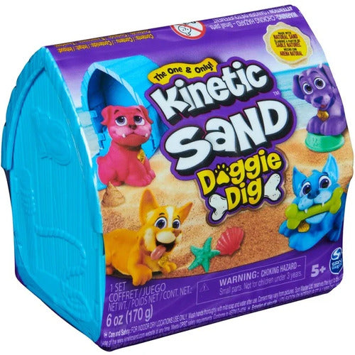 6068641 KINETIC SAND Mini Cagnolino in Vassorio