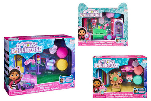 6069300 GABBY'S DOLLHOUSE Le stanze della casa assortimento_N.cod.