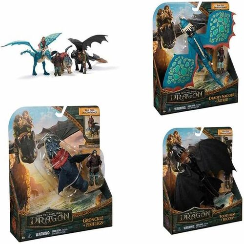 6072587 DRAGONS Draghi e vichinghi singolo - 3 varianti