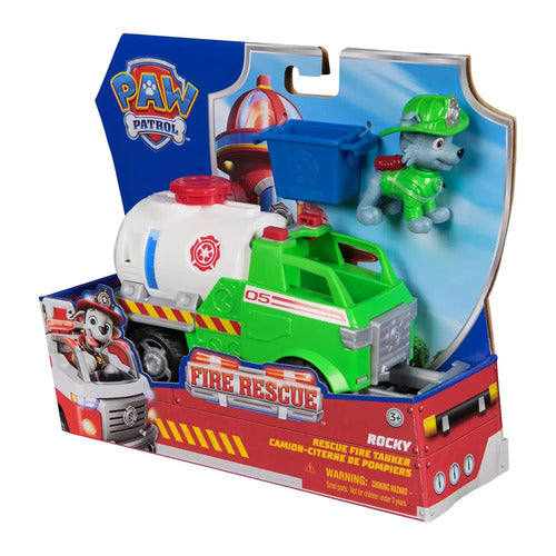 6072642 PAW PATROL Veicolo Tematizzato Fire Rescue Rocky