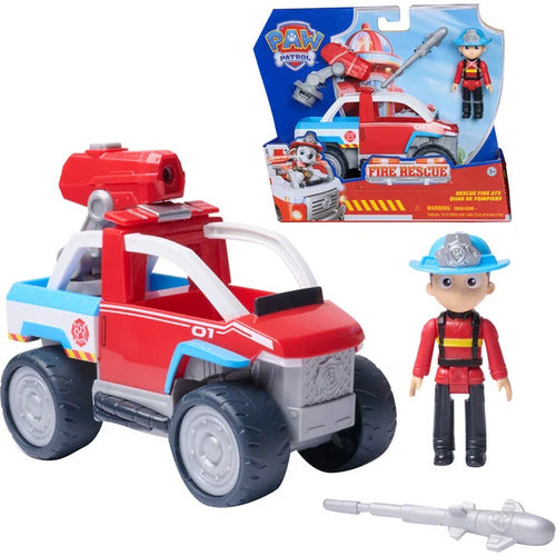 6073897 PAW PATROL Veicolo Tematizzato Fire Rescue Ryder