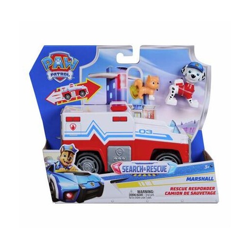 6074776 PAW PATROL Veicolo Tematizzato Search & Rescue Marshall
