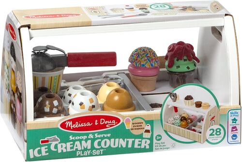 LEGNO 6074905 MELISSA & DOUG Banchetto dei Gelati