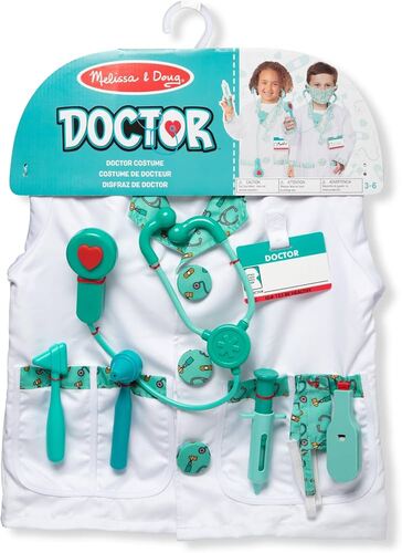 6075146 MELISSA & DOUG Costume da Dottore
