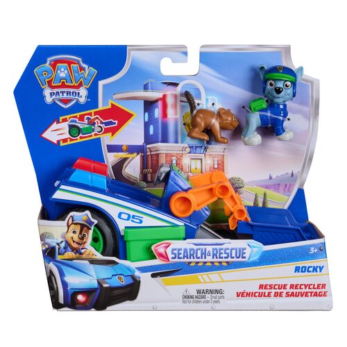 6075445 PAW PATROL Veicolo Tematizzato Search & Rescue Rocky