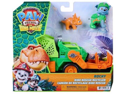 6075772 PAW PATROL DINO MOVIE Veicolo Rocky