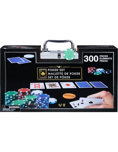 GIOCO DI SOCIETA' 6075919 CLASSICI Poker Set