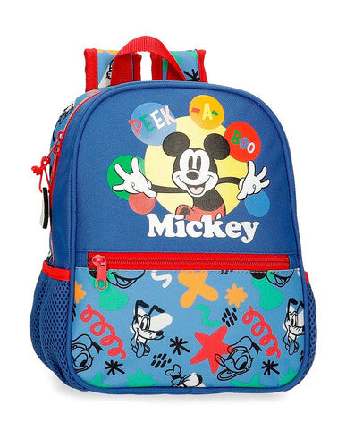 SCUOLA 610036216032 ZAINO 28CM MICKEY PEEK A BOO