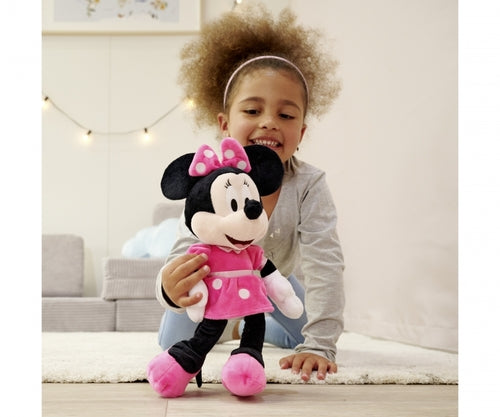 6315870230 Peluche Disney Minnie abito fucsia 35cm