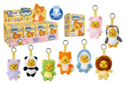 6315870948 Disney peluche YuYus Winnie the pooh W2 blindbag, a sorpresa
