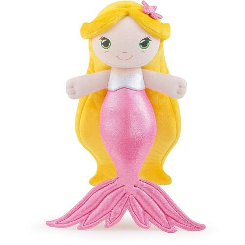64451 Bambola peluche Sirena rosa 20x27x10cm
