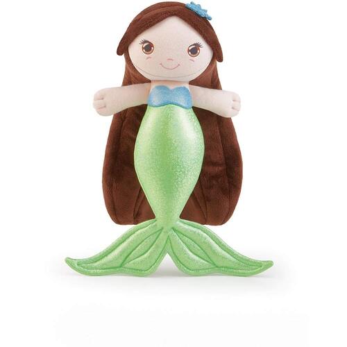 64452 Bambola peluche Sirena verde 22x27x10cm