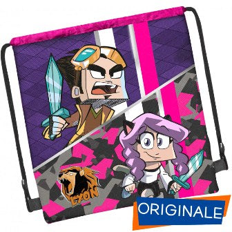 SCUOLA 66360 ZAINO COULISSE ANNA LYON GAMER